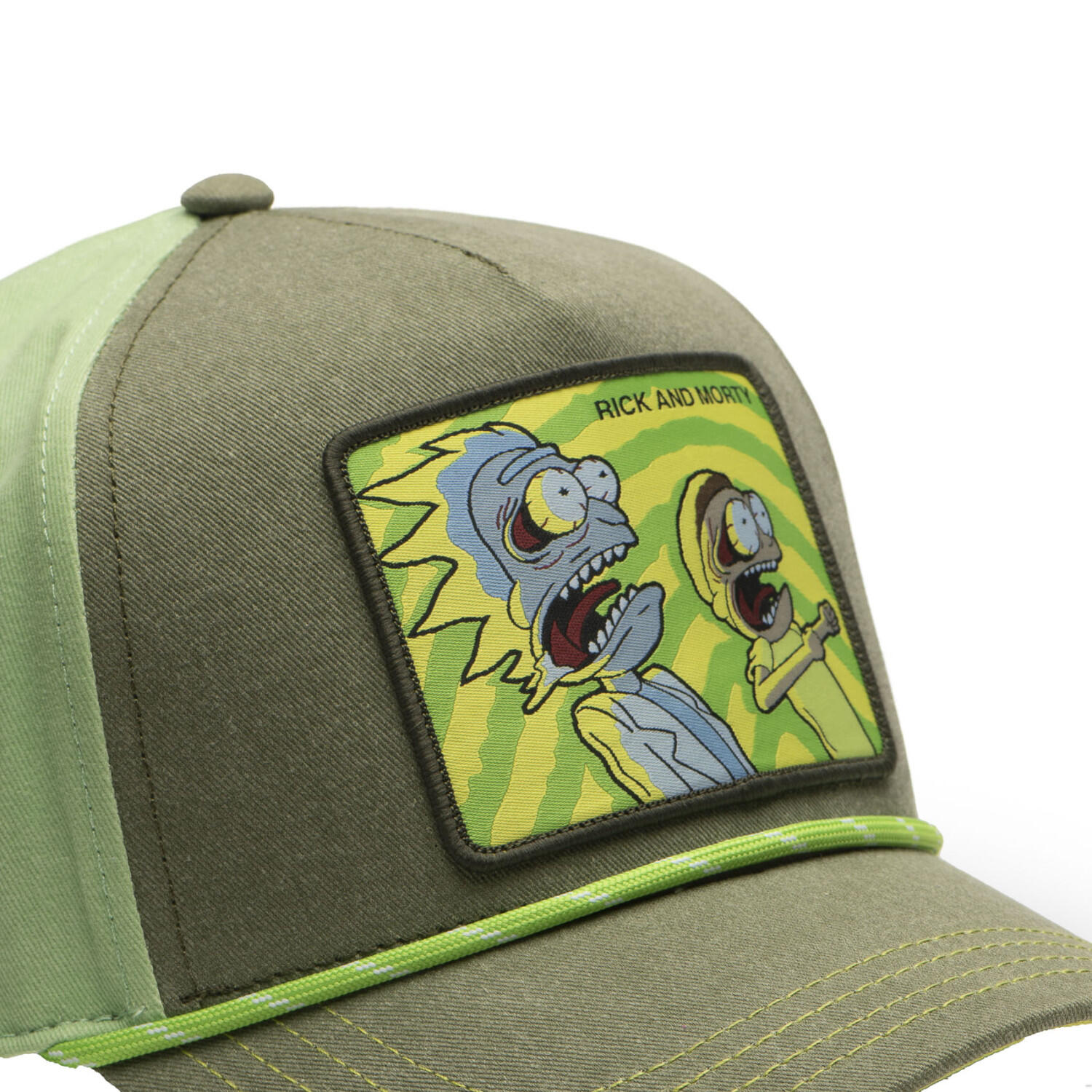 Casquette trucker premium en sergé de coton Rick & Morty Cordelette 2/5