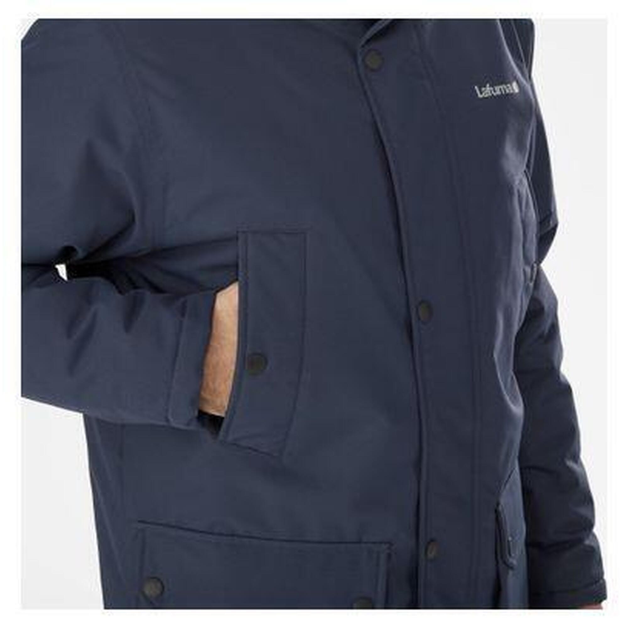 Polaire à capuche Lafuma Cali bleu marine gris