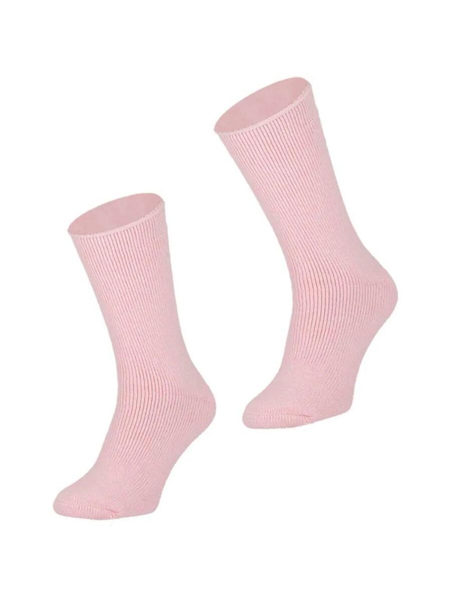 Dames Thermo Sokken - 4 paar - Pink Mouliner 2/3