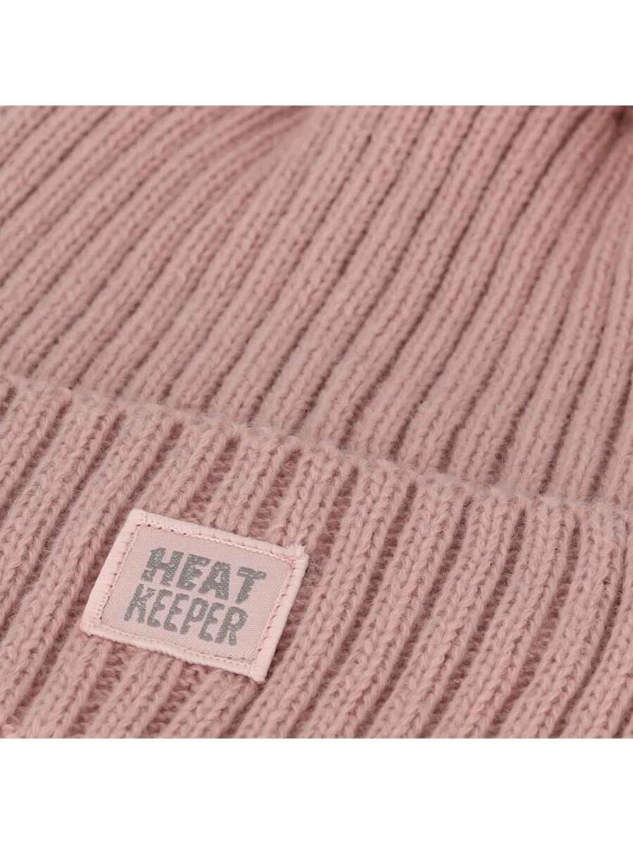 Heatkeeper Ensemble Hiver Femme - Bonnet + Gants  rose 3/5
