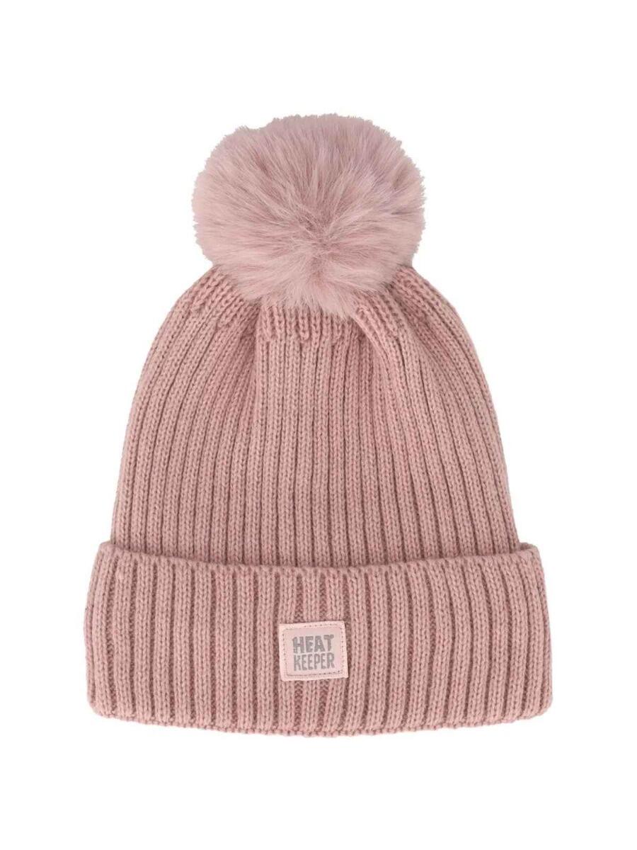 Heatkeeper Ensemble Hiver Femme - Bonnet + Gants  rose 2/5