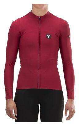 Maglia LeBram Race da donna a manica lunga per la mezza stagione rosso