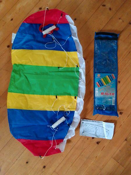 Colchón Gunther Raver GU1095 Rainbow con forma de cometa, 100 x 45 cm. 3/3