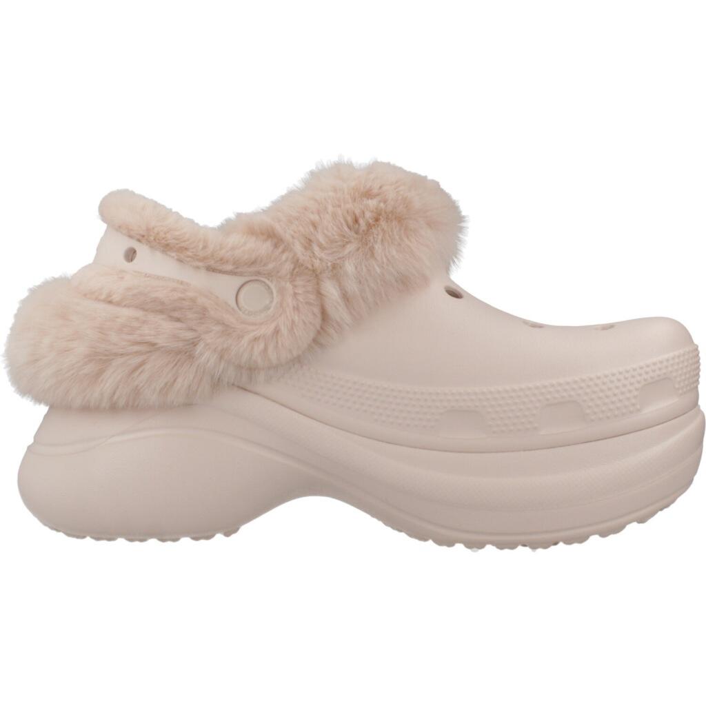 Baskets Crocs Modèle Bae Lined Clog Couleur Rose 4/5