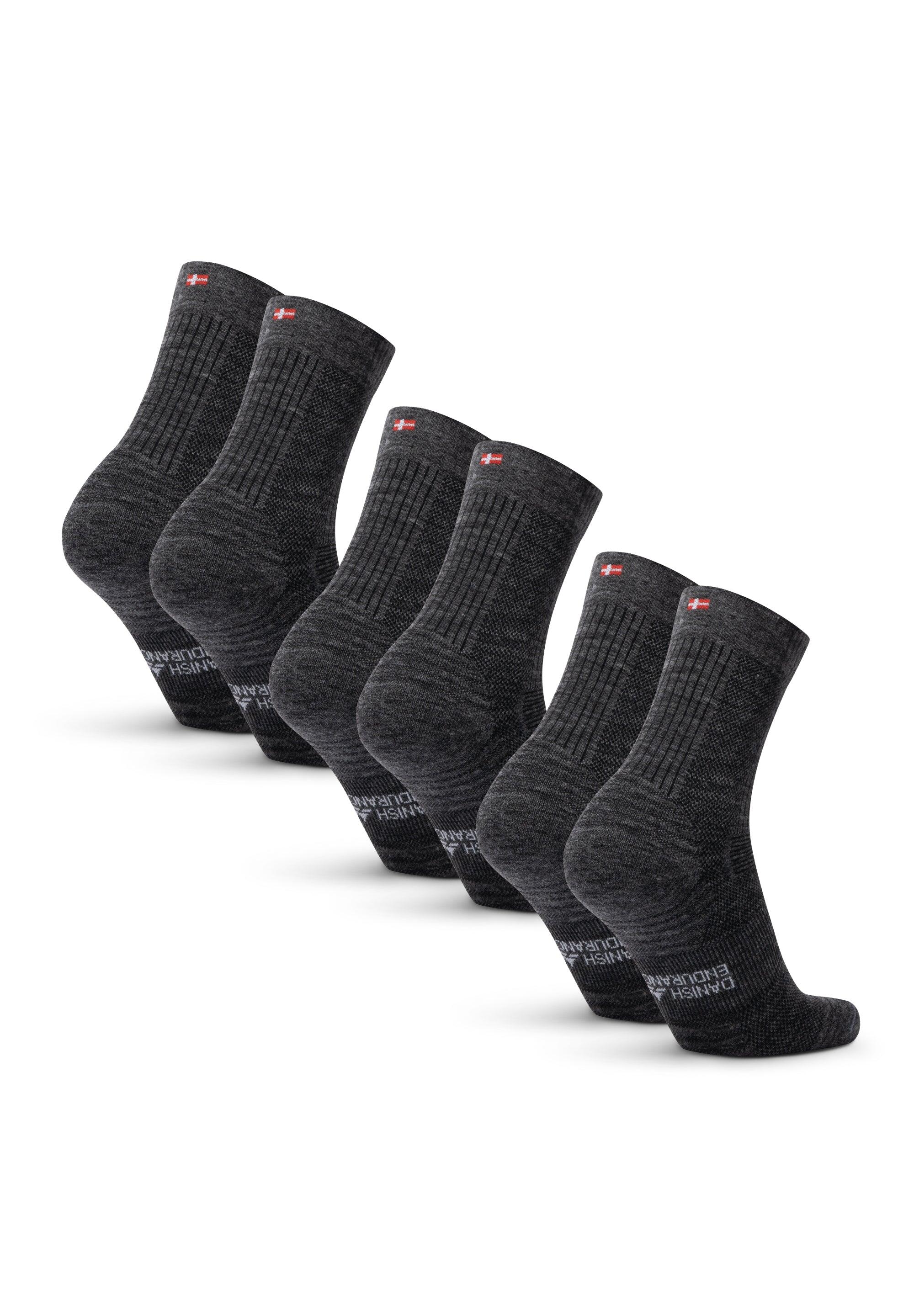 Wandersocken 3er Pack Leicht Merinowolle Atmungsaktiv Warm 2/5