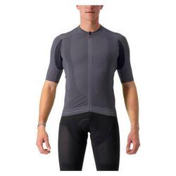 Maillot manches courtes Castelli Superleggera 3 gris foncé