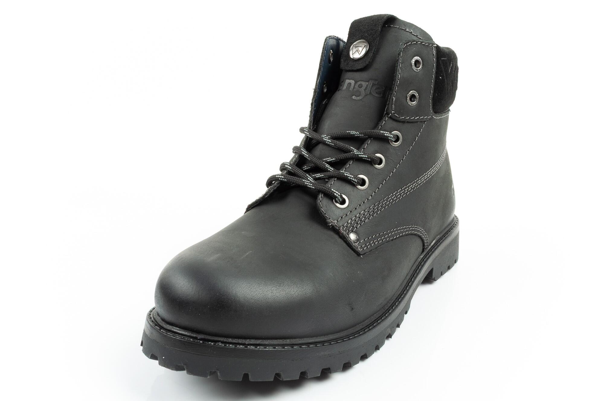 Chaussures bottines pour hommes Wrangler Arch en cuir 3/7