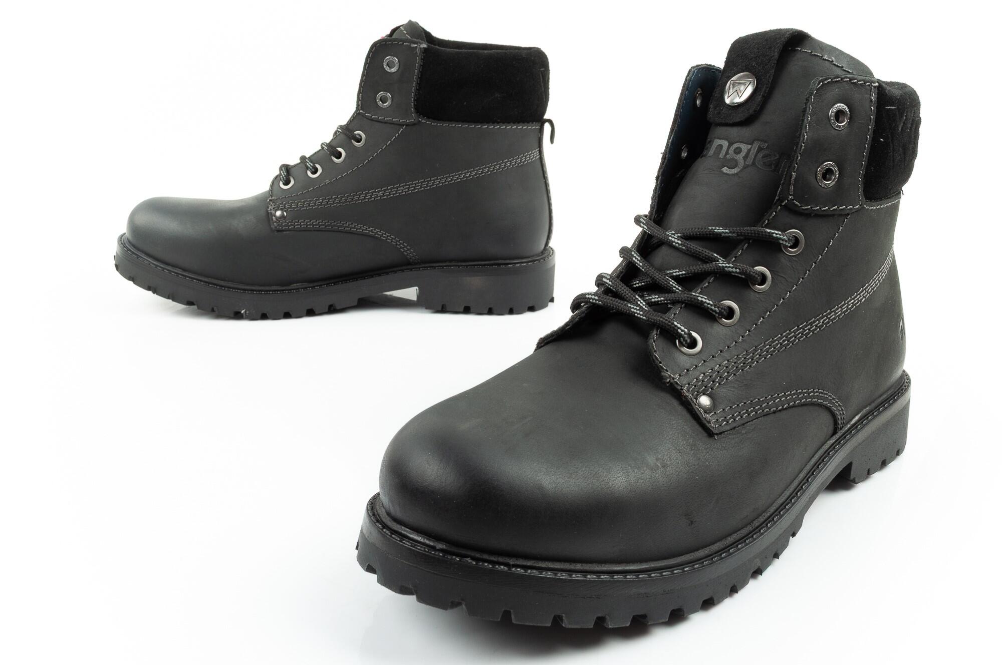 Chaussures bottines pour hommes Wrangler Arch en cuir 5/7