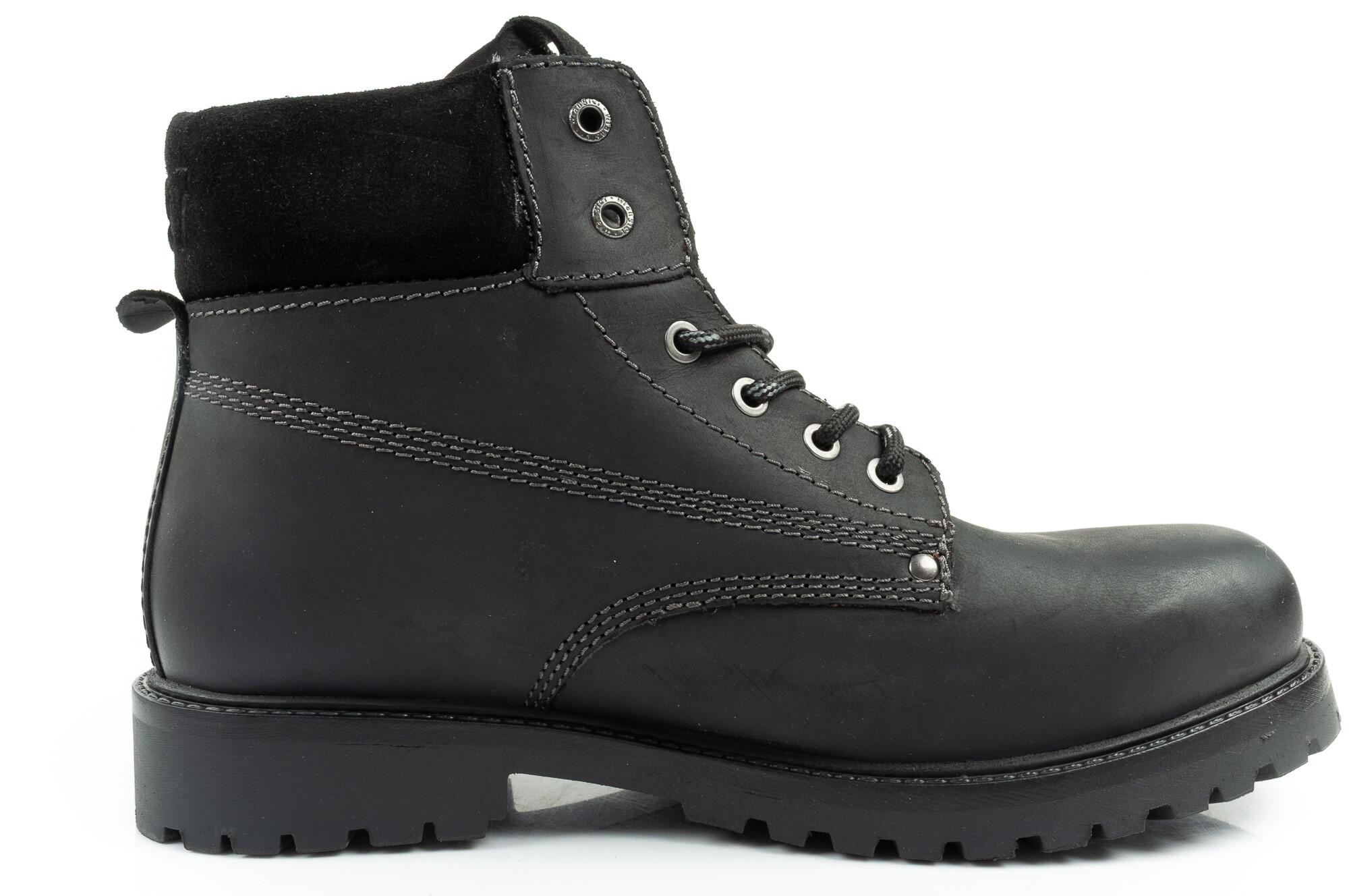 Chaussures bottines pour hommes Wrangler Arch en cuir 4/7