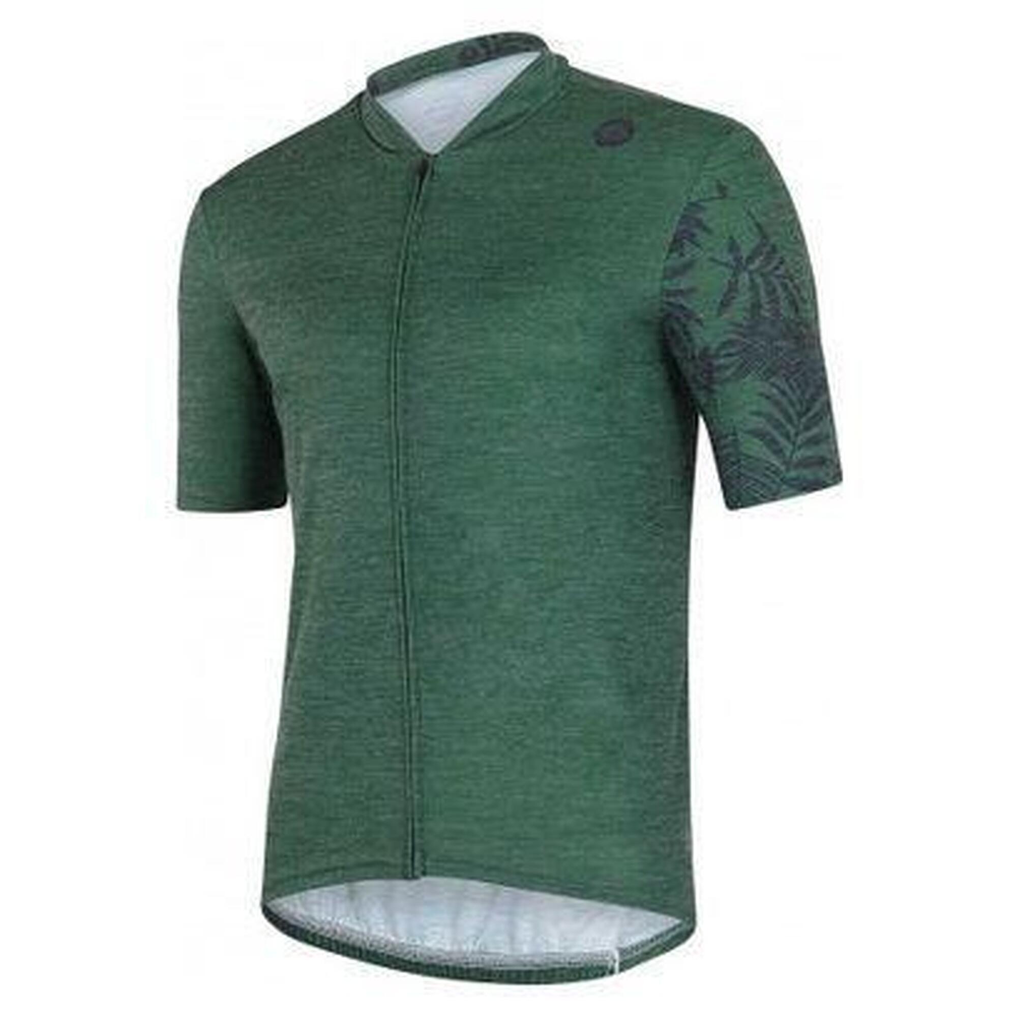 Mb Wear - Maillot Manches Courtes Gravel Mb Wear Nature Vert - Maillot Manches Courtes - Vert - Decathlon