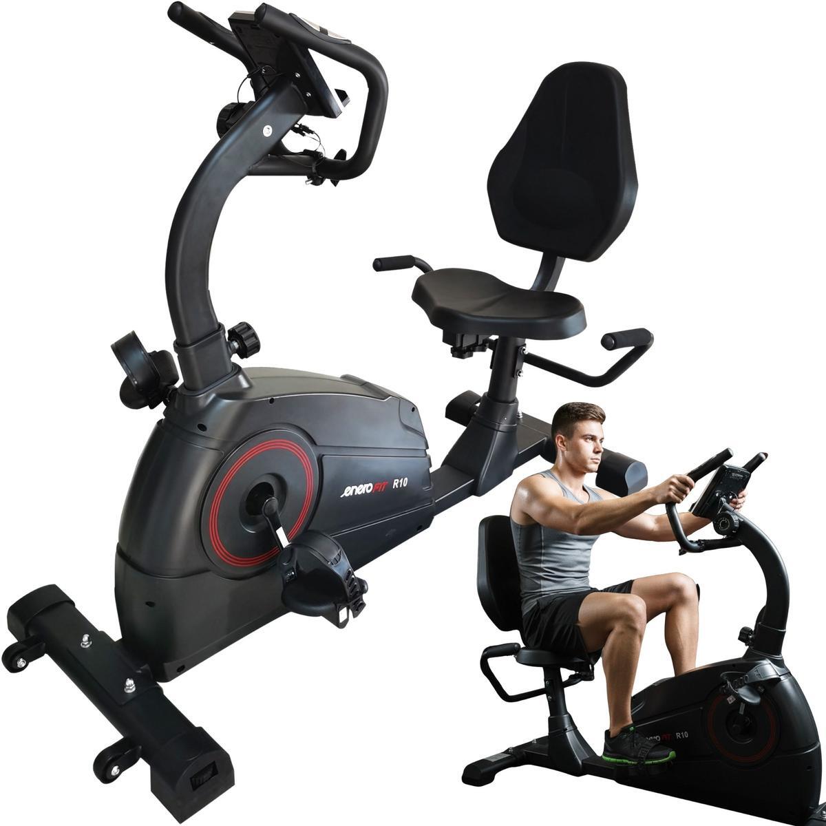 Rower magnetyczny Enero Fit R10 poziomy 2/5