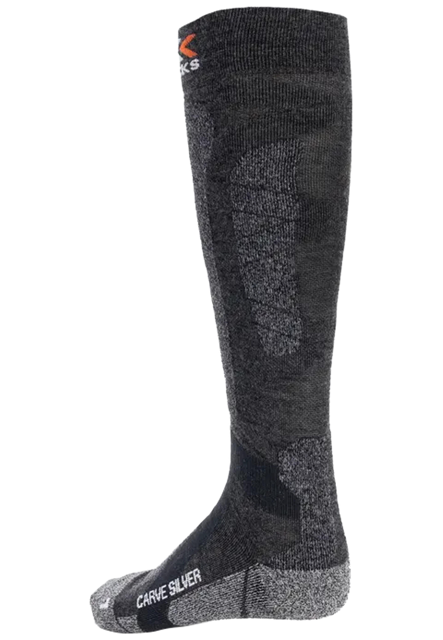X-SOCKS X-Socks Skistrümpfe Carve Silver 4.0 melange 2/4