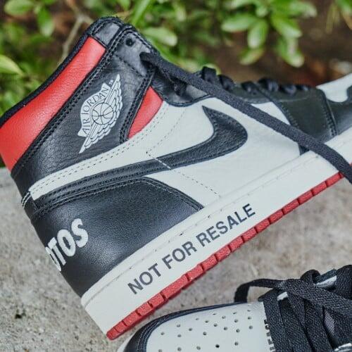 Air Jordan 1 Retro High OG "Not For Resale" Red 5/6