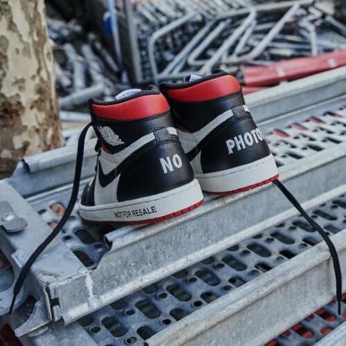 Air Jordan 1 Retro High OG "Not For Resale" Red 6/6