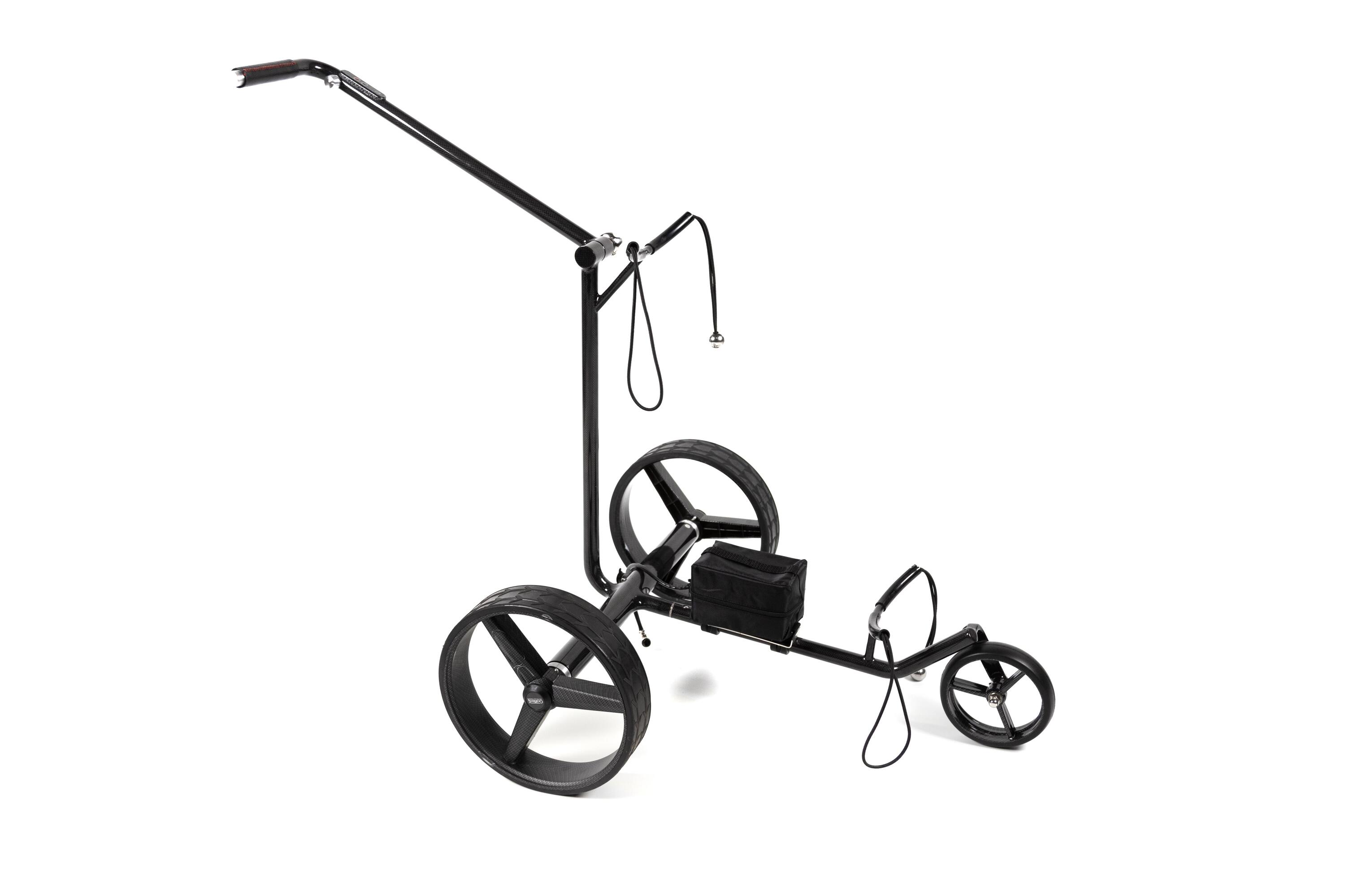 Golfted GT-C Elektrische Carbon golftrolley  ZONDER  afstandsbediening 1/5