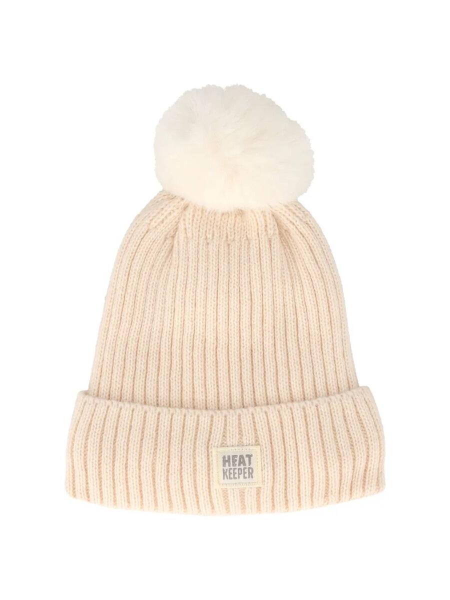 Dames Winter Thermo Set - Muts + Handschoenen + Nekwarmer - Off White 6/7