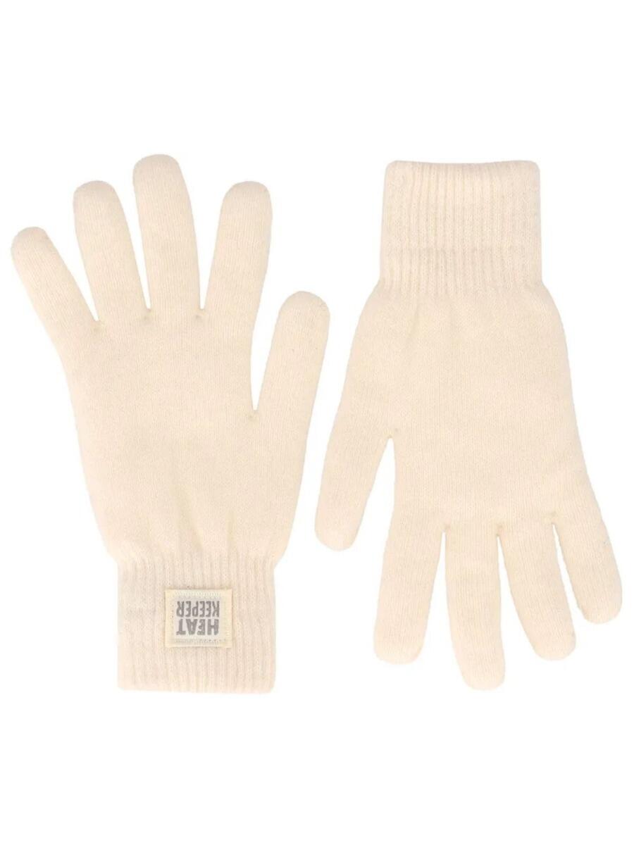 Dames Winter Thermo Set - Muts + Handschoenen + Nekwarmer - Off White 4/7