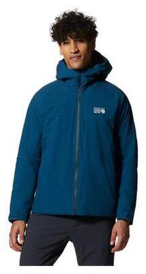 Mountain hardwear stretch ozonic waterproof jacket blue