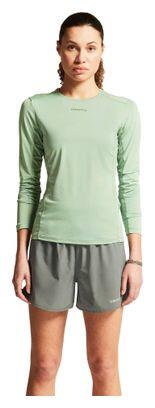 Craft ADV Essence Green Maglia a maniche lunghe da donna