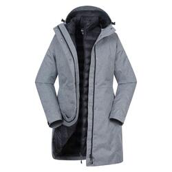 Mountain Warehouse Veste longue 3 en 1 femme Alaskan - Imperméable et chaude