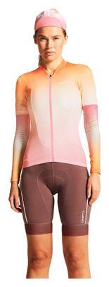 Maglia corta Craft ADV Endur Graphic Donna - Tie and Dye bicolore