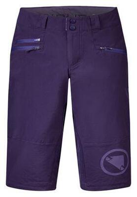 Endura SingleTrack II Damen MTB-Shorts - Deep Aubergine