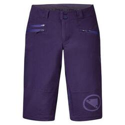 Short Femme Endura SingleTrack II - Deep Aubergine