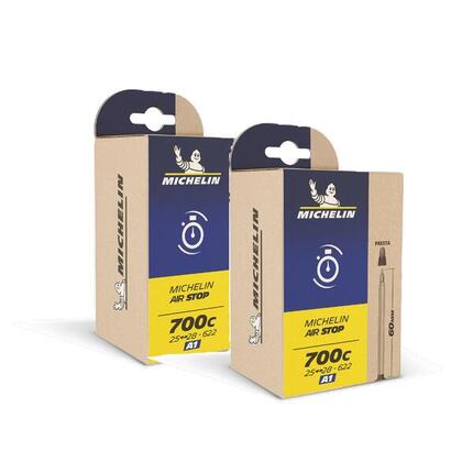 Lot de deux Chambres à air A3 AIRSTOP 28" 700B/C