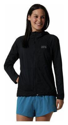 Mountain hardwear kor airshell hoody women's jacket black