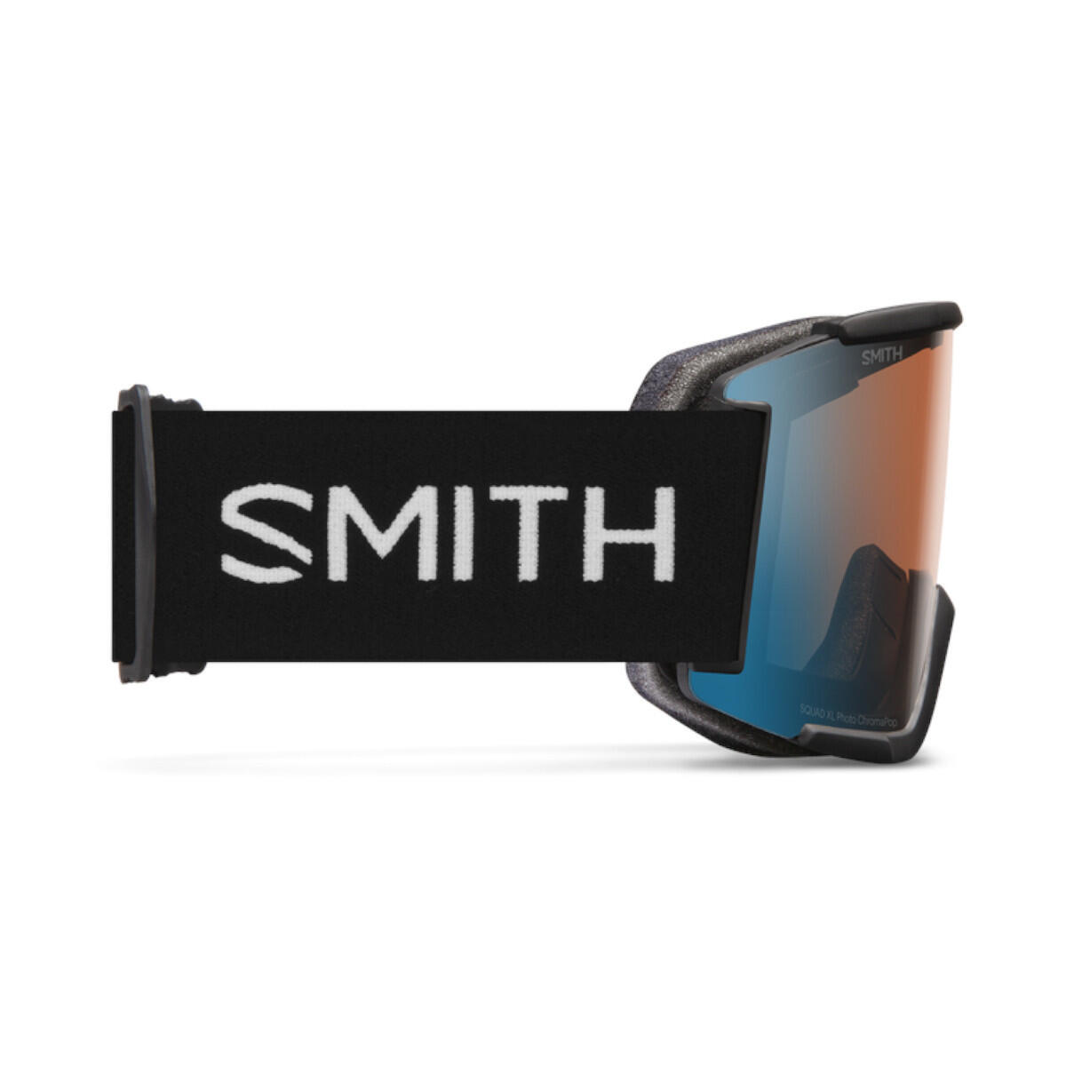 SMITH Masque de ski SQUAD XL - Black + ChromaPop™ Pro Photochromic Blue Mirror 2/6