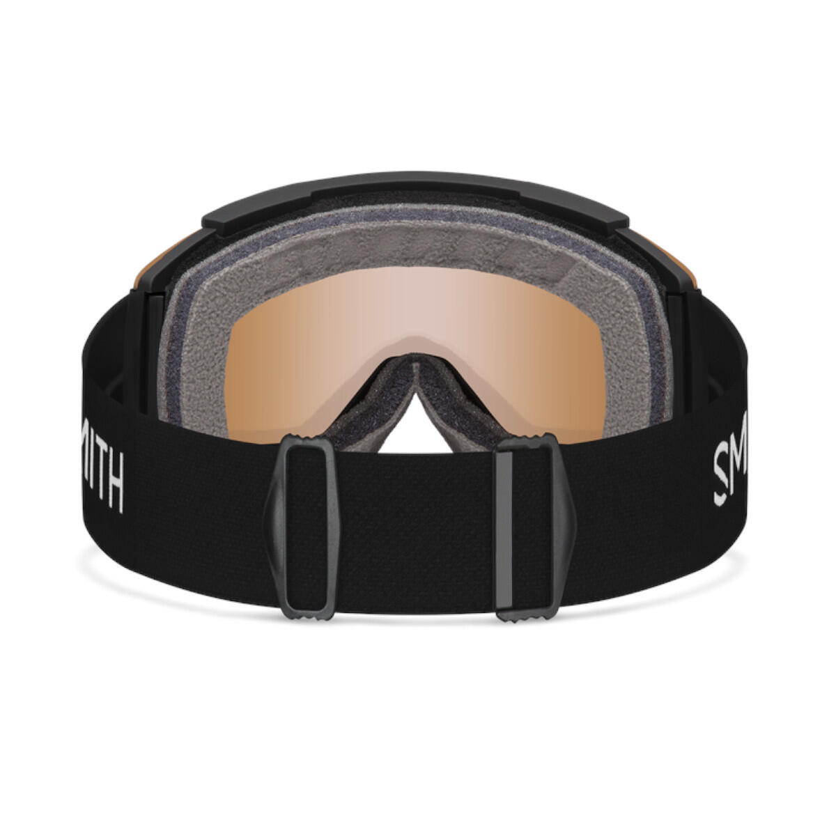 SMITH Masque de ski SQUAD XL - Black + ChromaPop™ Pro Photochromic Blue Mirror 4/6