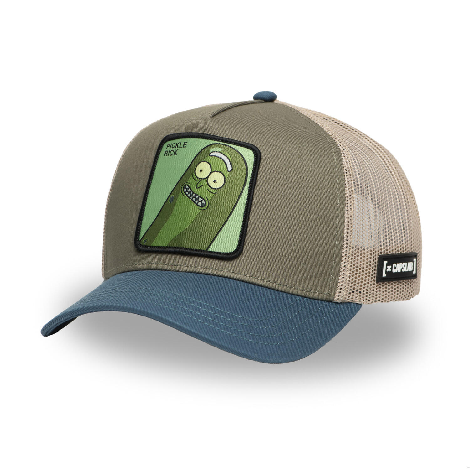 Casquette trucker en coton avec filet Rick & Morty Pickle 1/5