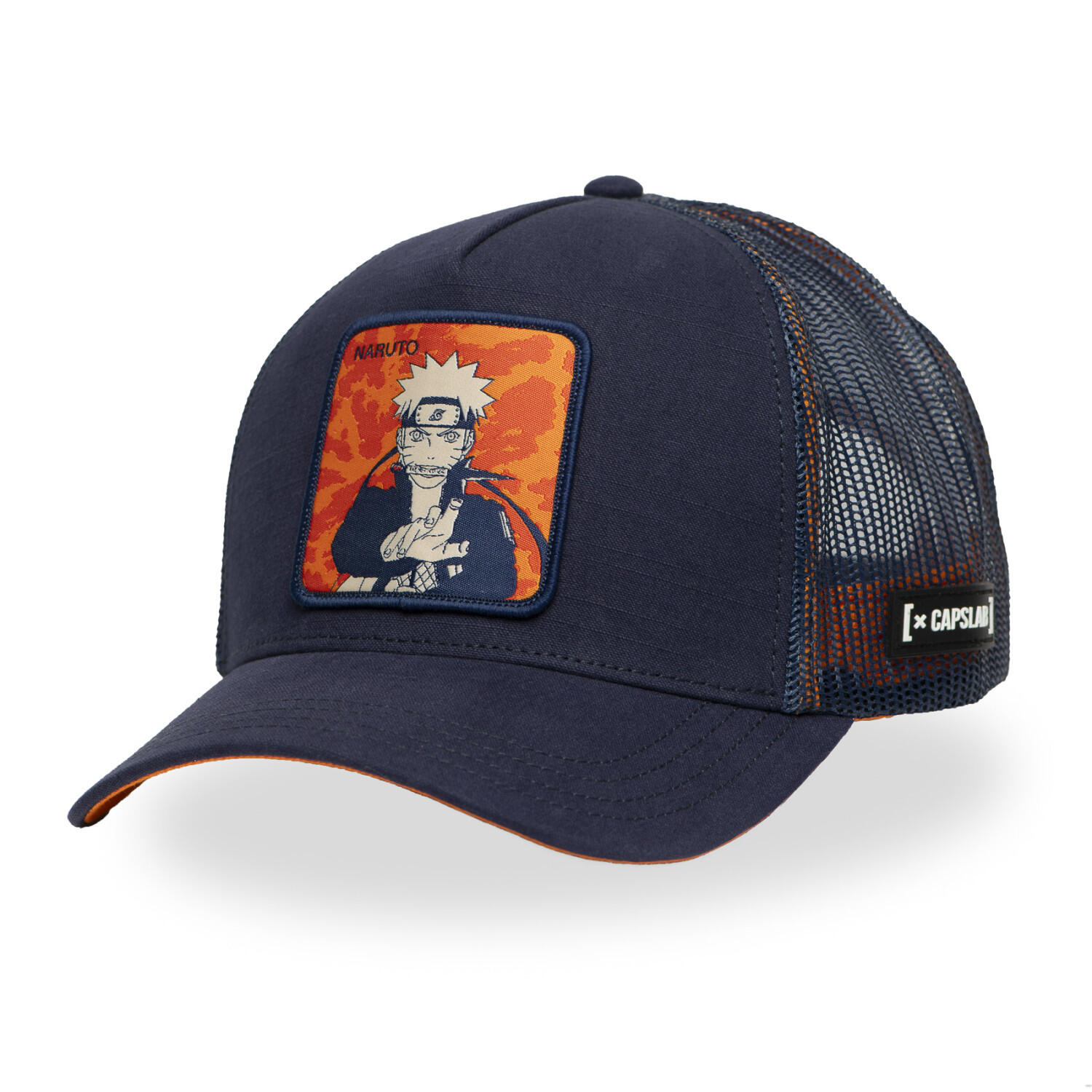 Capslab - Casquette Trucker Avec Filet Naruto Shippuden Kunai - Casquette - Multicolore - Decathlon