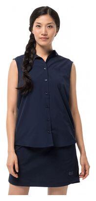 Jack Wolfskin Sonora Sleeveless Shirt Blue Women's