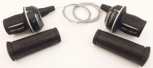 Poignées Tournantes SRAM MRX Arrière 3x8v 2/2