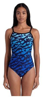 Arena Surf's Up Badeanzug Schwarz Blau Damen