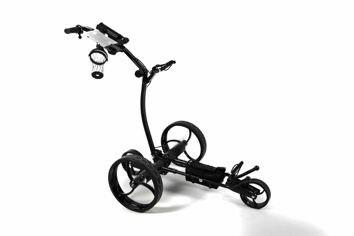 Golfted GT-ASR Elektrische golftrolley aluminium MET afstandsbediening 1/4
