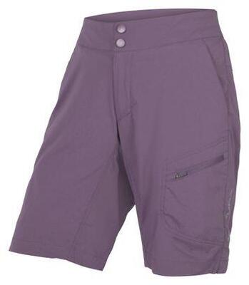 Short Endura Hummvee Lite Donna con fondello rimovibile – Deep aubergine