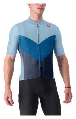 Maglia Castelli Endurance Pro 2 Manica Corta - Azzurro