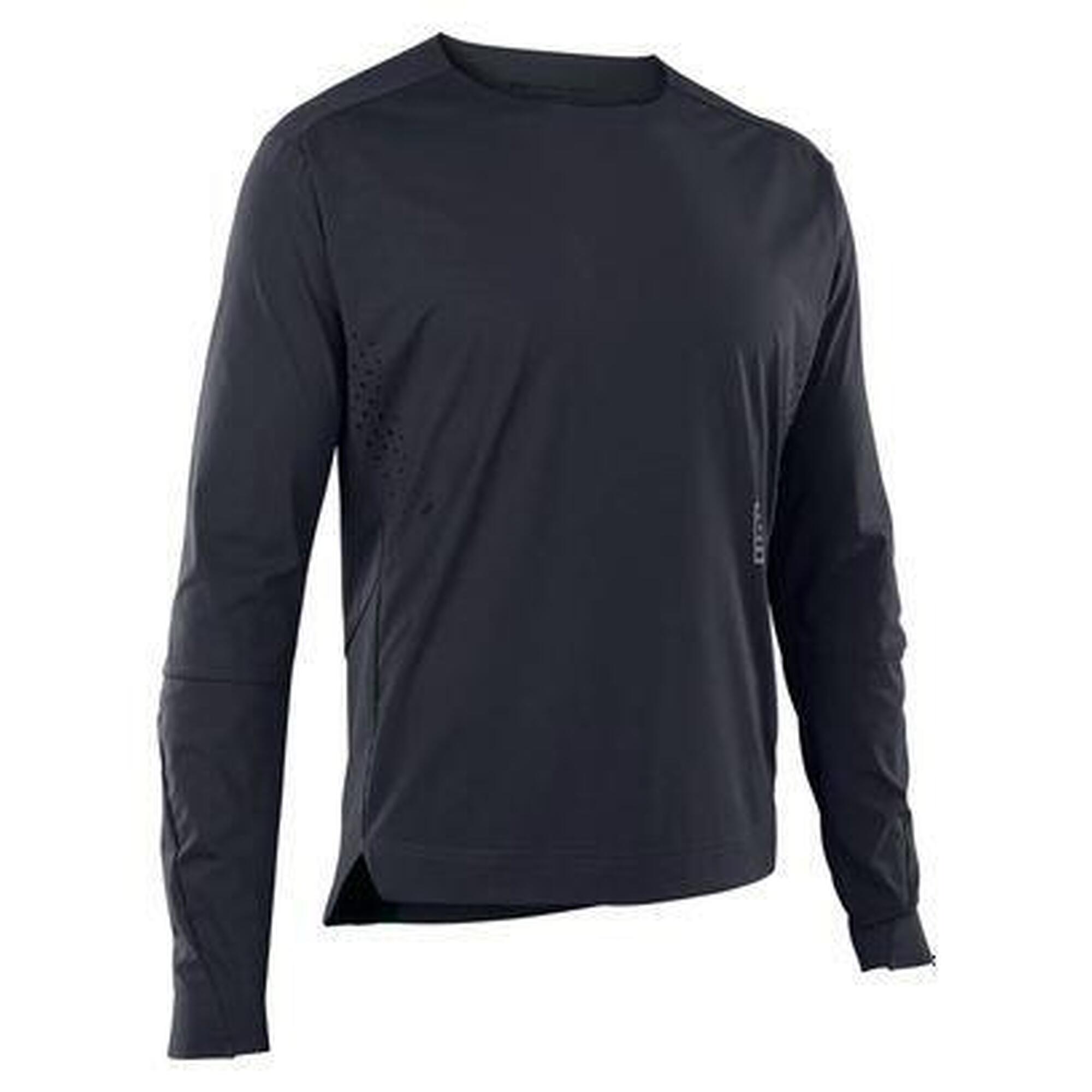 Ion - Maillot Vtt Manches Longues Ion Scrub Amp Bat Noir Homme - Maillot Manches Longues - Noir - Decathlon