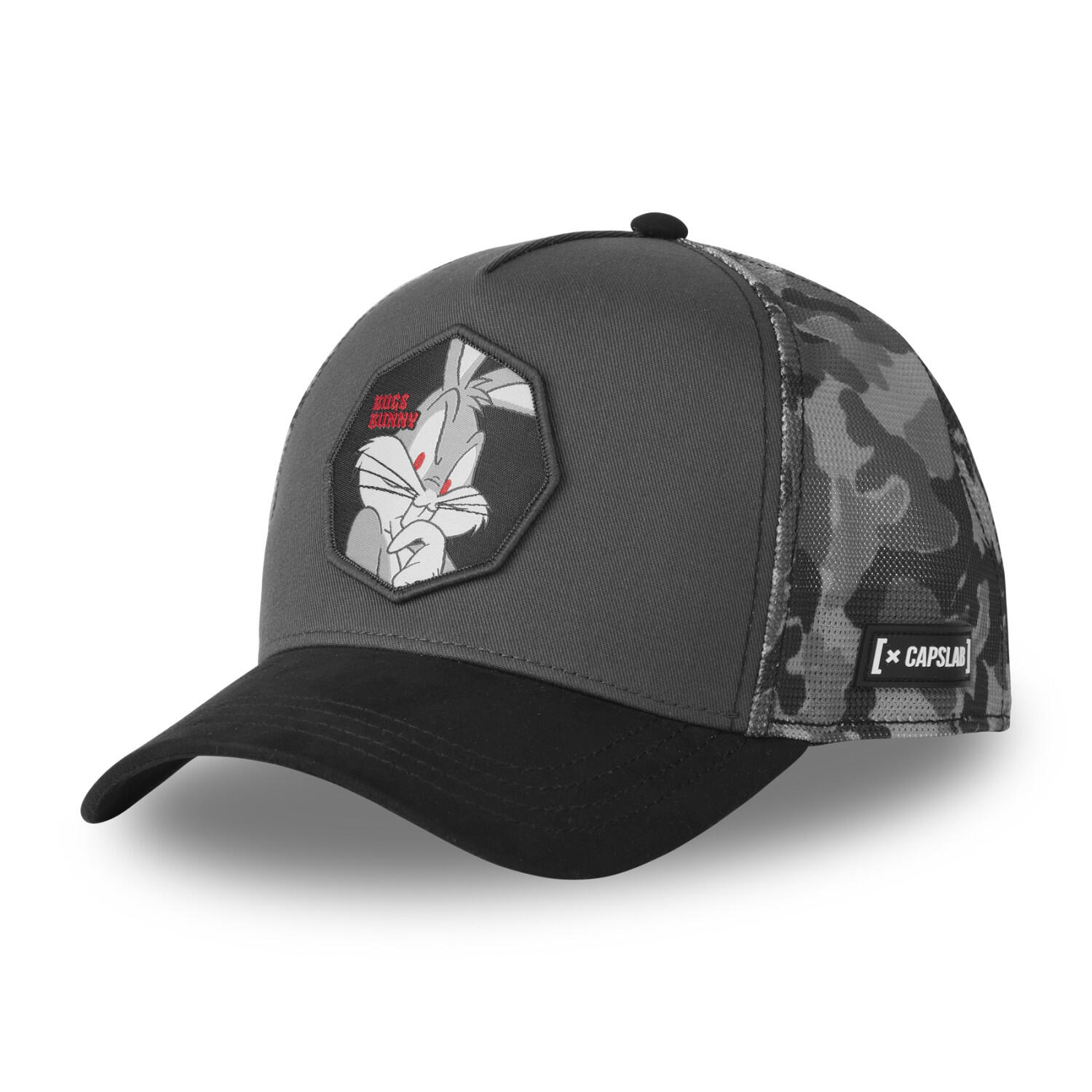 Casquette trucker premium avec filet effet Bambou Looney Tunes Bugs 1/5
