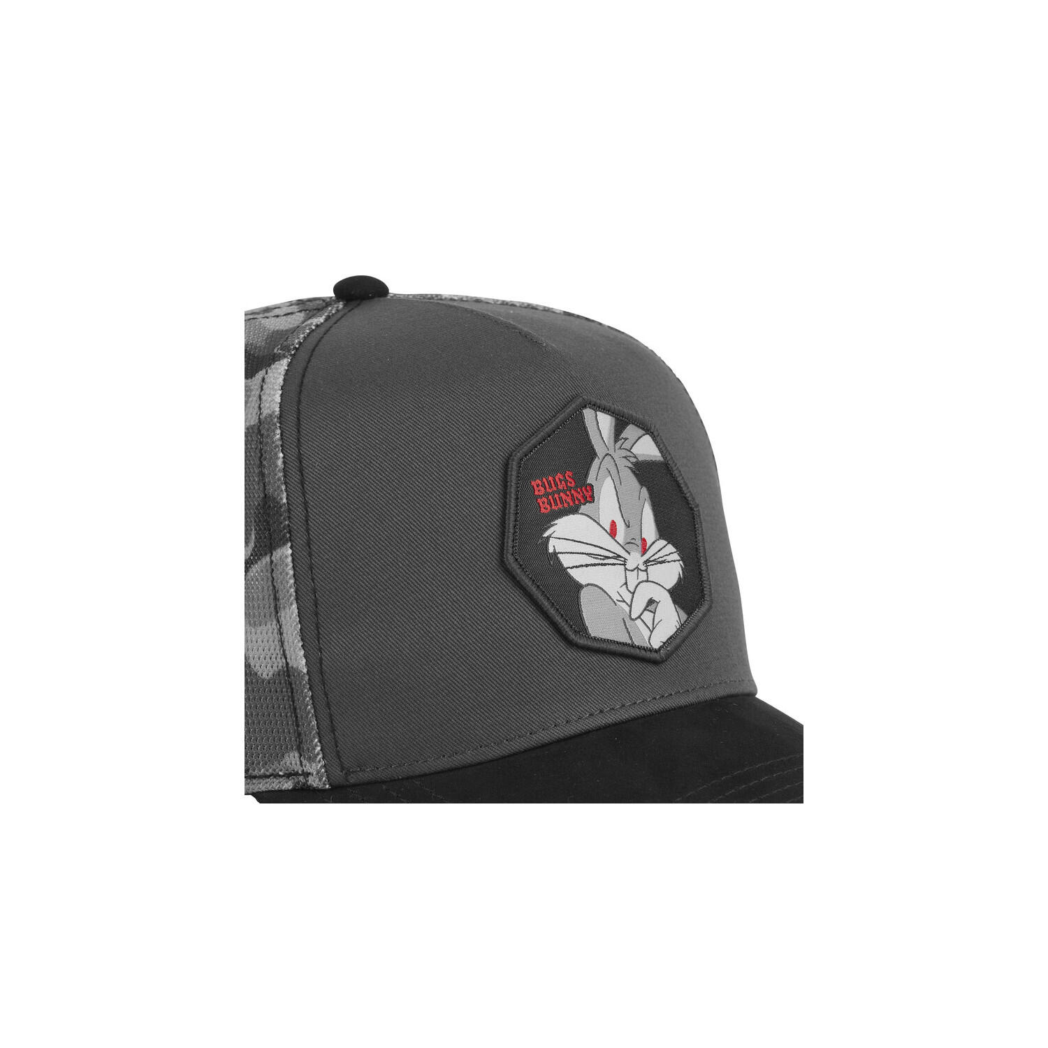 Casquette trucker premium avec filet effet Bambou Looney Tunes Bugs 2/5