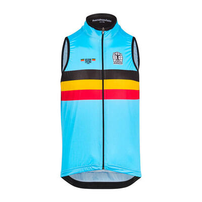 Wielervest winddicht ademend heren - official belgian cycling icon