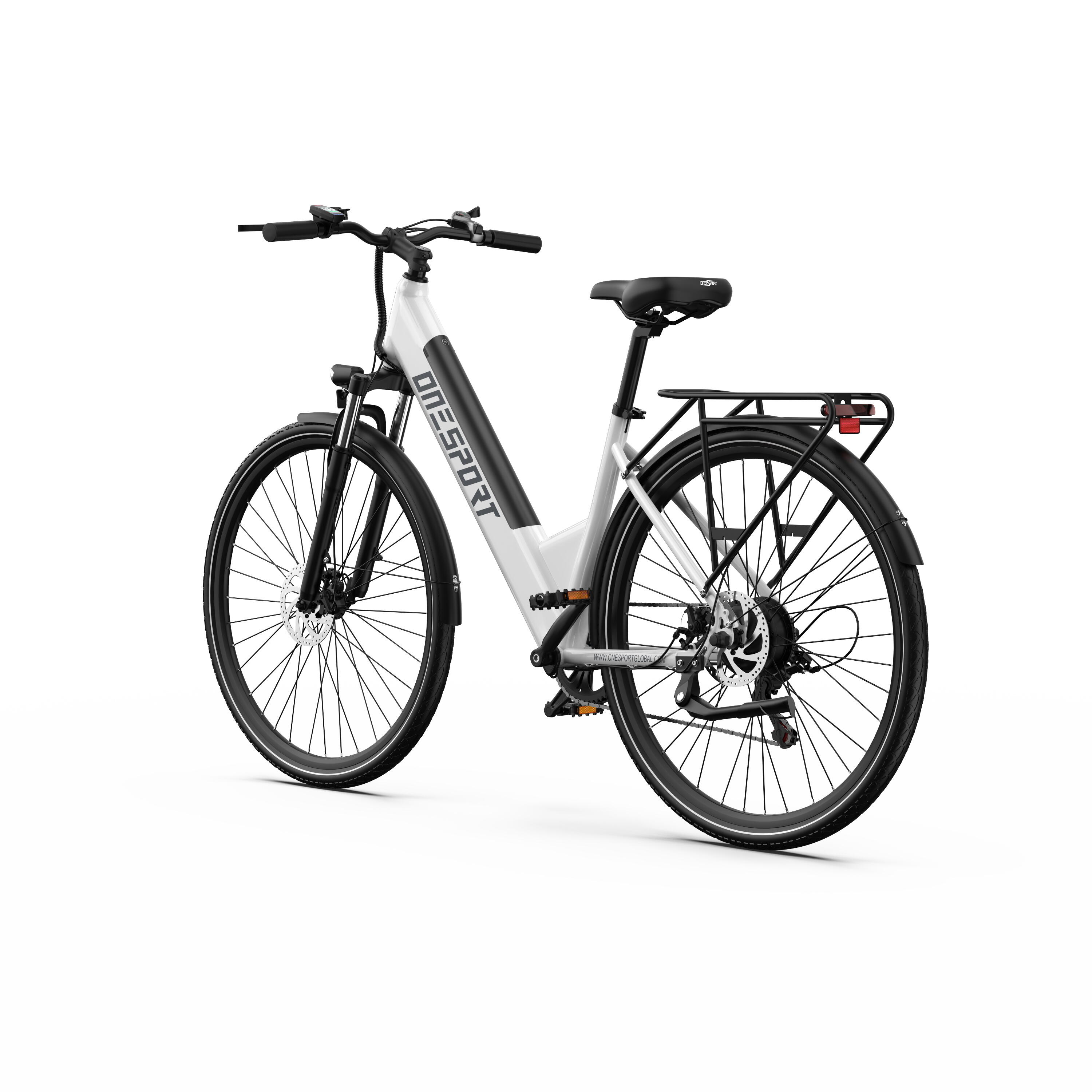 Městské elektrokolo Onesport OT12, 250 W s 36V 13AH baterií 3/7