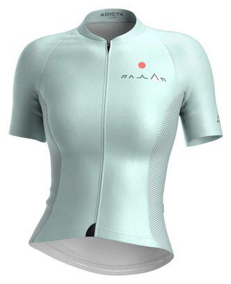 Maillot Manches Courtes Femme Adicta Lab Alate V2 Bleu