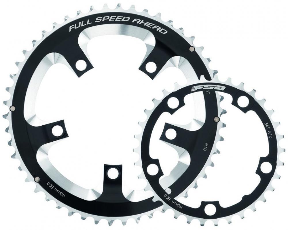 Fsa plateau Route Super 110X50Z N10-11 noir 2/3