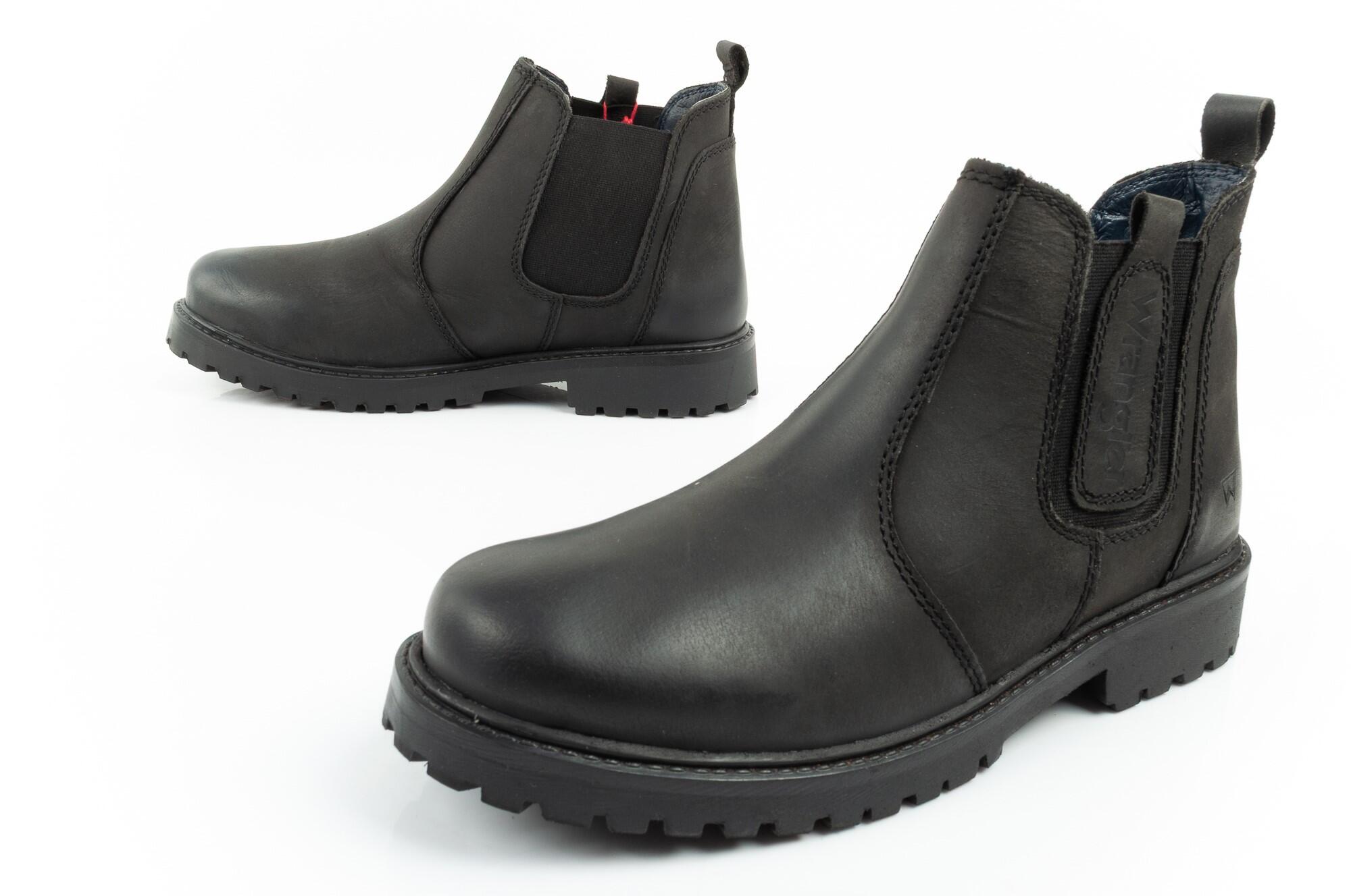 Botas de cano alto para homem Wrangler Yuma em couro 5/7