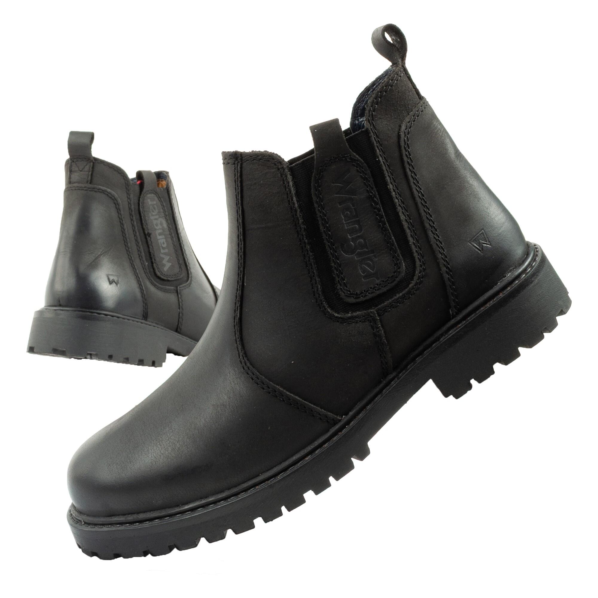 Wrangler - Bottes Montantes Pour Hommes Wrangler Yuma En Cuir - Boots - Noir - Decathlon
