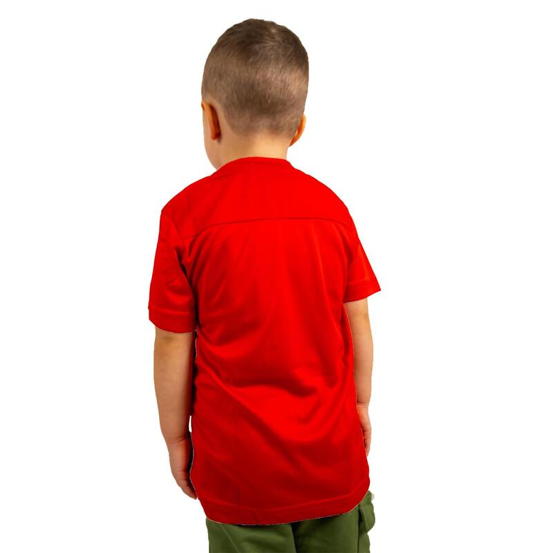 Tricou tehnic Fitskin Rosu Juniori