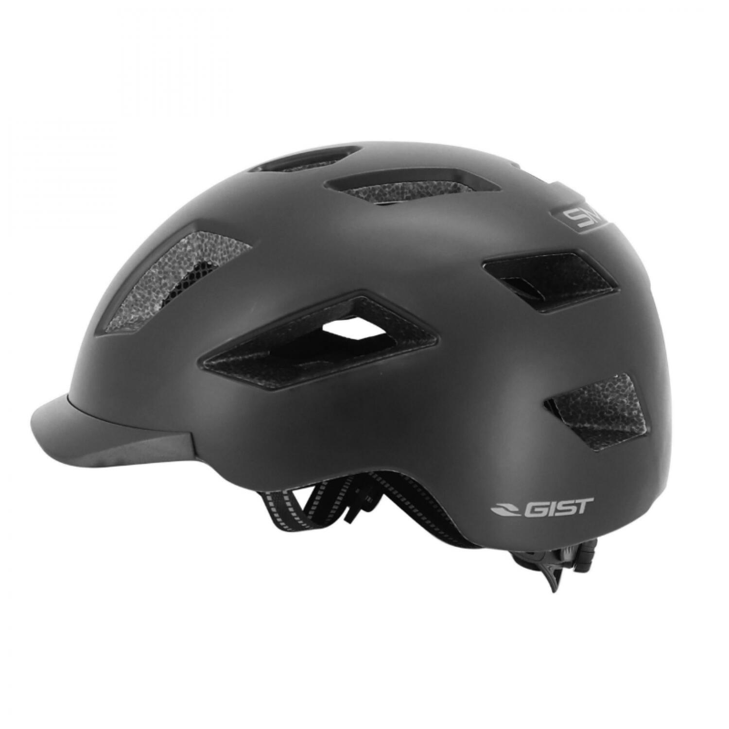 Helm mit Rücklicht Einstellung Rädchen - sichtbares Licht bis 200 m Gist Smart I 4/5